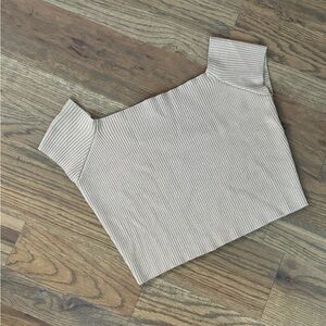 American Threads Knit Crop Top